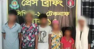 টেকনাফে র‌্যাবের অভিযানে অপহৃত বাংলাদেশিসহ ৬ জন উদ্ধার